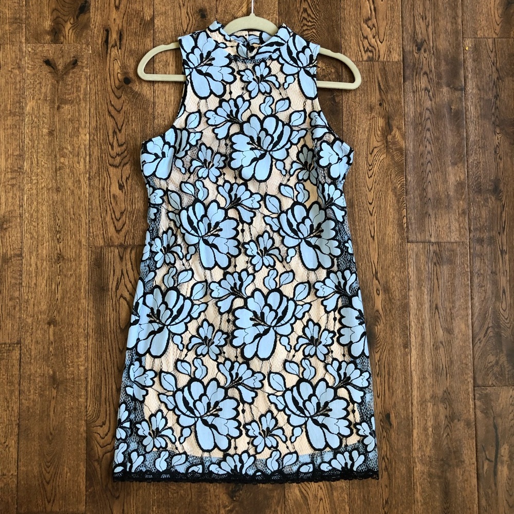 Plenty by Tracy Reese Blue Lace Dress